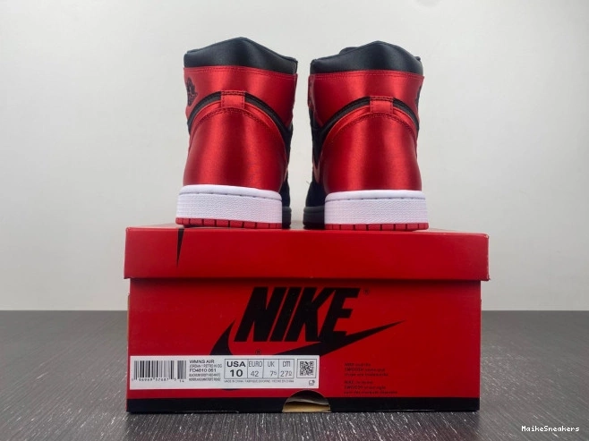 MaikeSneakers Bred Satin Air FD4810-061 WMNS OG 1 High Jordan 0715